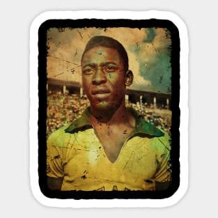 Pele is Heros Sticker